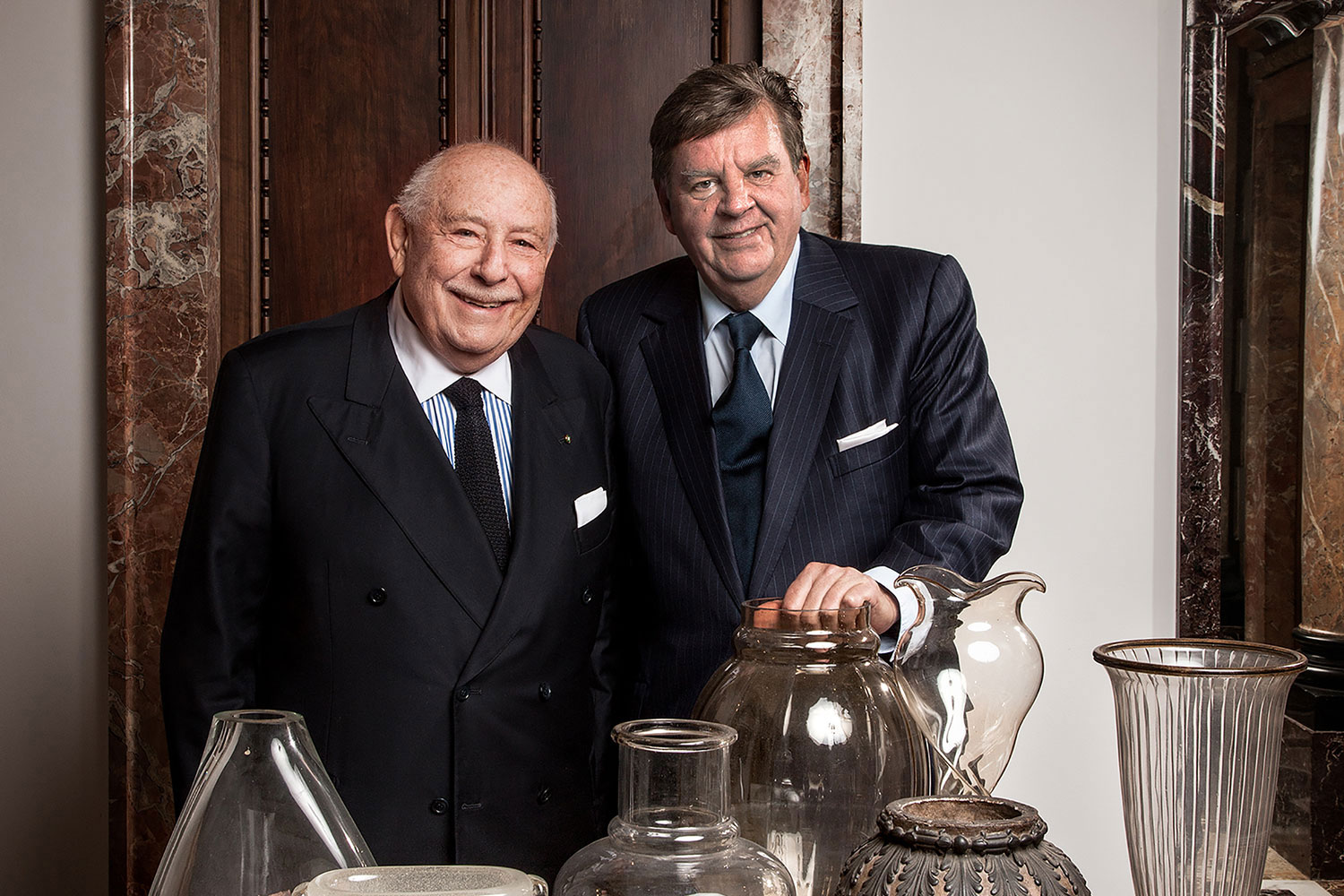 Franco Cologni and Johann Rupert